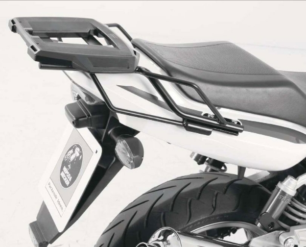 Afbeeldingen van Topdrager zwart Alurack Hepco&Becker Honda CB1300 '10-