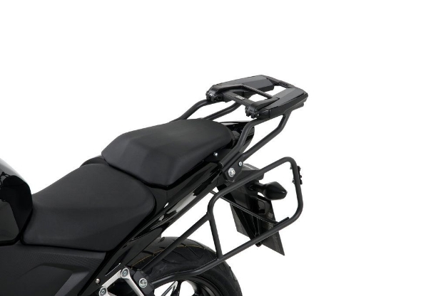 Afbeeldingen van Topdrager antraciet Alurack Hepco&Becker Honda CB500F '13-15