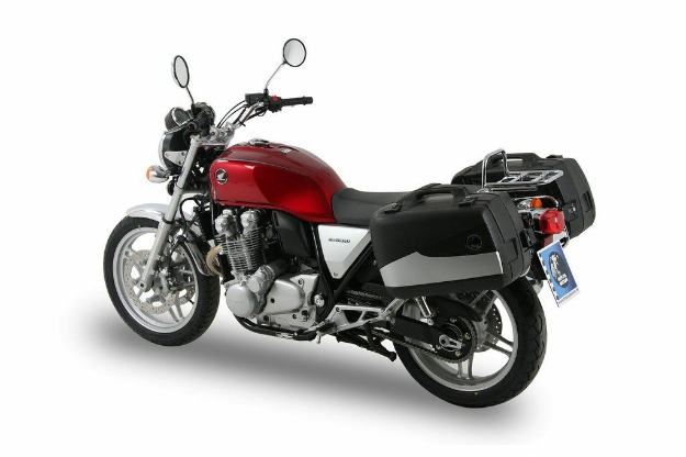 Afbeeldingen van Kofferrek chroom Lock-it Hepco & Becker Honda CB1100 '13-