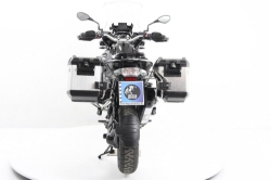 Afbeeldingen van Kofferset Hepco&Becker 'Cutout' met RVS rek en Xplorer BLACK koffers BMW R1200GS LC '13-'18