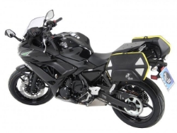 Afbeeldingen van Topdrager zwart Alurack Hepco&Becker Kawasaki NINJA 650 '17-