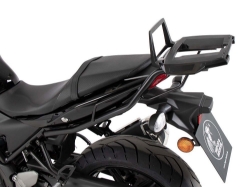 Afbeeldingen van Topdrager zwart Alurack Hepco&Becker Suzuki SV650X '18-