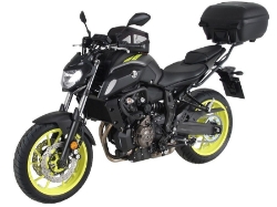 Afbeeldingen van Topdrager antraciet Alurack Hepco&Becker Yamaha MT-07 '18-20