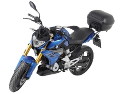 Afbeeldingen van Topdrager Alurack zwart Hepco&Becker BMW G310R '16-