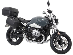 Afbeeldingen van Topdrager zwart Alurack Hepco&Becker BMW R NineT Pure '17-