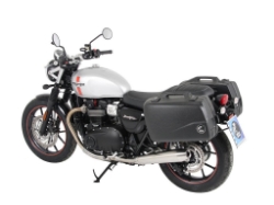 Afbeeldingen van Kofferrek zwart Hepco&Becker Triumph Speed Twin / Speed Twin