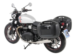 Afbeeldingen van Kofferrek zwart Hepco&Becker Triumph Speed Twin / Speed Twin