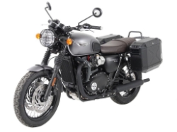 Afbeeldingen van Kofferrek chroom Hepco&Becker Triumph Bonneville T100/ Black '17-