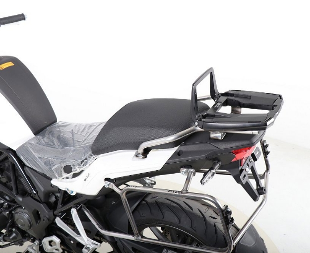 Afbeeldingen van kofferrek zwart Lock-it Hepco&Becker Benelli TRK 502 X '18-