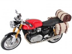 Afbeeldingen van Topdrager zwart Hepco&Becker Triumph Thruxton 1200R/RS '16-