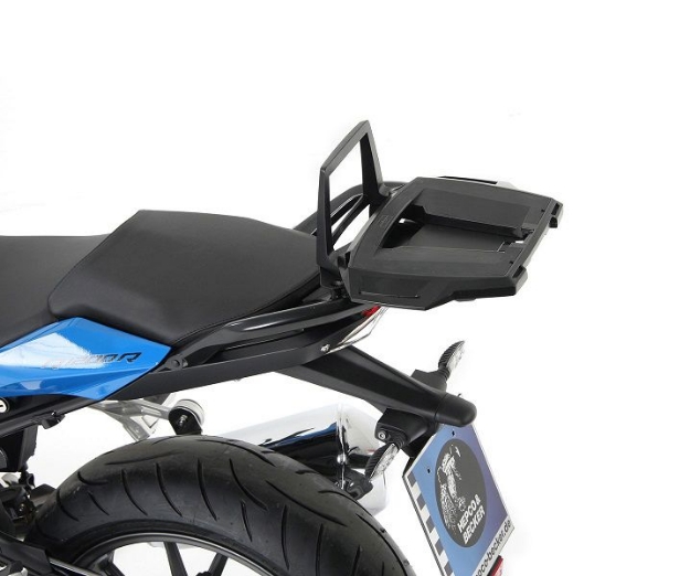Afbeeldingen van Topdrager zwart Alurack Hepco&Becker BMW R1200R '19- (montage op origineel rek)