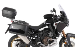 Afbeeldingen van Topdrager zwart Alurack Hepco&Becker Honda CRF1100L Africa Twin Adventure Sports '20-23