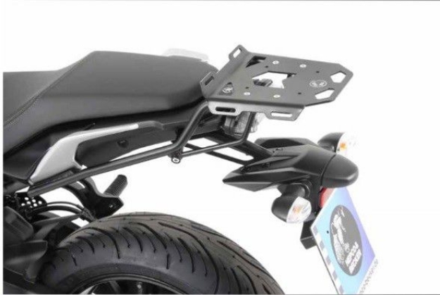 Afbeeldingen van Topdrager zwart Minirack Hepco&Becker Yamaha MT-07 Tracer '16-
