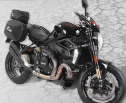 Afbeeldingen van Topdrager zwart Minirack Hepco&Becker Ducati Monster 1200R '16-