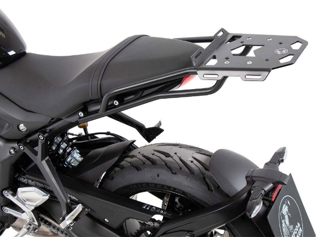 Afbeeldingen van Topdrager zwart Minirack Hepco&Becker Triumph Trident 660 '21-