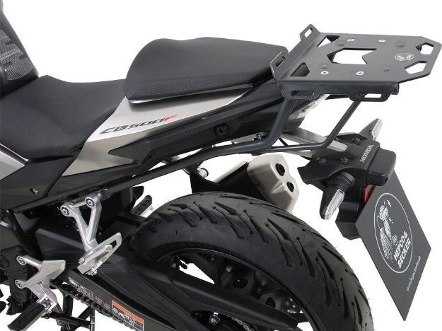Afbeeldingen van Topdrager antraciet minirack Hepco&Becker Honda CB500F '19-23