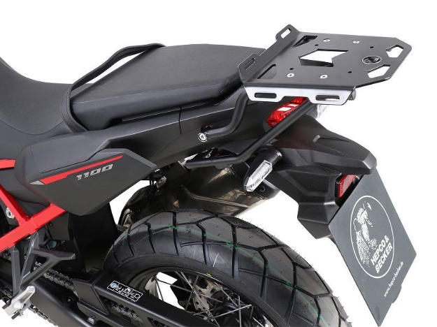 Afbeeldingen van Topdrager minirack zwart Hepco&Becker Honda CRF1100L Africa Twin '19-