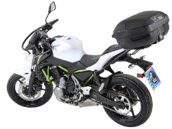 Afbeeldingen van Topdrager zwart Easyrack Hepco&Becker Kawasaki Z650 '17-