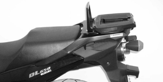 Afbeeldingen van Topdrager zwart Easyrack Hepco&Becker Suzuki DL1000 '02-'07