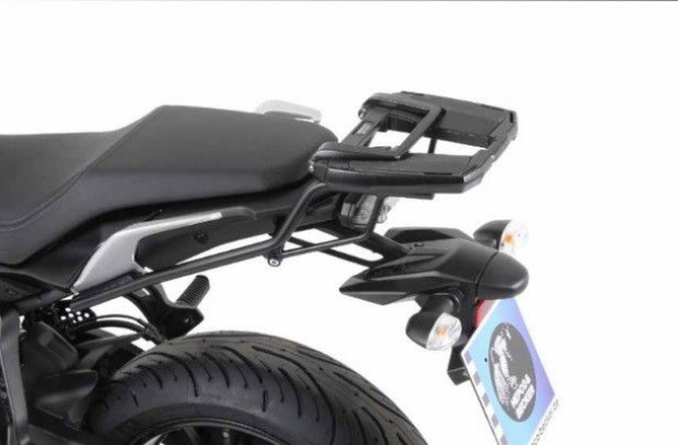 Afbeeldingen van Topdrager zwart Easyrack Hepco&Becker Yamaha MT-07 Tracer '16-'20