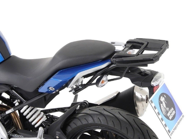 Afbeeldingen van Topdrager zwart Easyrack Hepco&Becker BMW G310R '16-