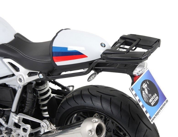 Afbeeldingen van Topdrager zwart Easyrack Hepco&Becker BMW R NineT Racer '17-