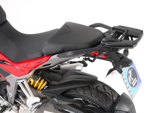Afbeeldingen van Topdrager zwart Easyrack Hepco&Becker Ducati Multistrada 1260 '18-