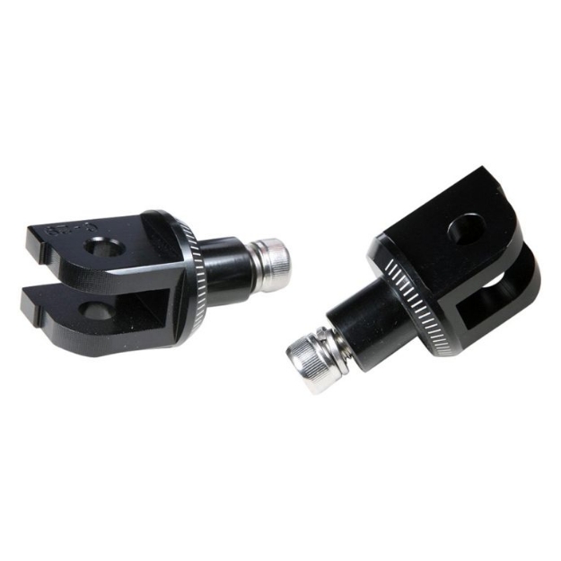 Afbeeldingen van Voetsteunadapters achterzijde van Puig voor KTM Duke 200/390