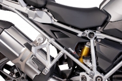 Afbeeldingen van Side cover panels Puig (set) mat zwart BMW R1200GS LC / Rallye / Executive