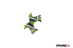 Afbeeldingen van Kroonplaatcover model Radikal voor Kawasaki Ninja 300 '13-'16