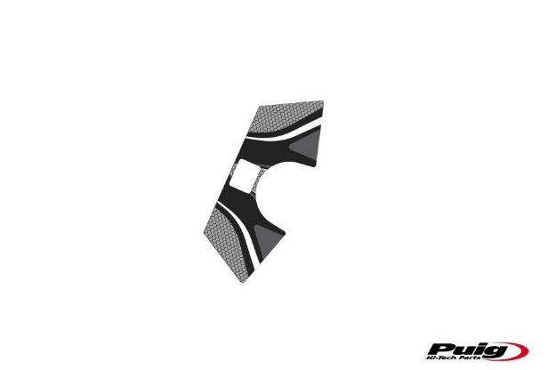 Afbeeldingen van Kroonplaatcover model Radikal voor Honda CBR500R '13-'15-Grijs