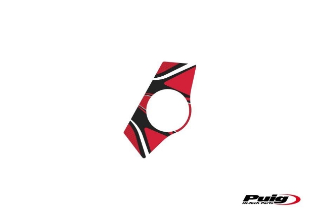 Afbeeldingen van Kroonplaatcover model Radikal voor Kawasaki Z1000SX '11-'16-Rood