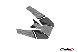 Afbeeldingen van Kroonplaatcover model Radikal voor Yamaha Aprilia Shiver 750 '07-