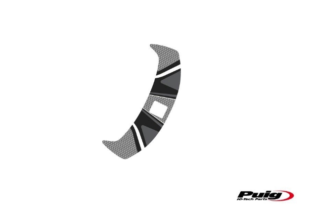 Afbeeldingen van Kroonplaatcover model Radikal voor Suzuki GSR600 '06-'11-Grijs