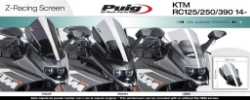 Afbeeldingen van Vervangingsruit Puig Jetstream KTM RC125/ RC390 '14-21