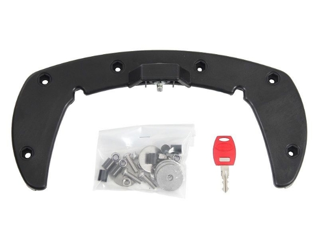 Afbeeldingen van C-bow plastic adapter (per stuk) Hepco&Becker ZONDER sleutel + cilinder