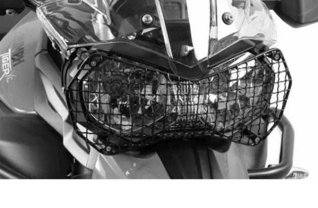 Afbeeldingen van Headlight grille Hepco&Becker Triumph TIGER EXPLORER 1200 '12-'15