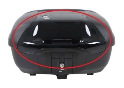 Afbeeldingen van Kleurpaneel zwart Journey 42ltr koffers Hepco&Becker