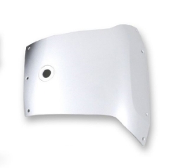 Afbeeldingen van Kleurpaneel zilver voor TC50 Journey topkoffer Hepco&Becker