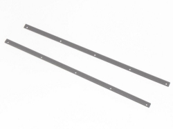 Afbeeldingen van Metalen strip (2 stuks) voor de scharnierafdekking van een Gobi zijkoffer Hepco&Becker