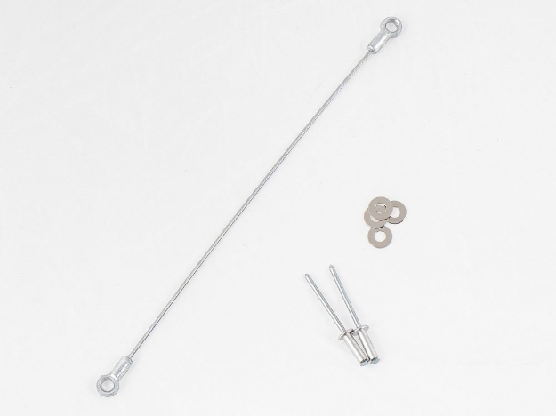 Afbeeldingen van Afdekkapjes voor magneten tankring Hepco&Becker (set van 2 stuks)