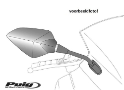 Afbeeldingen van Kuipspiegel model RS2 rechts universeel Puig