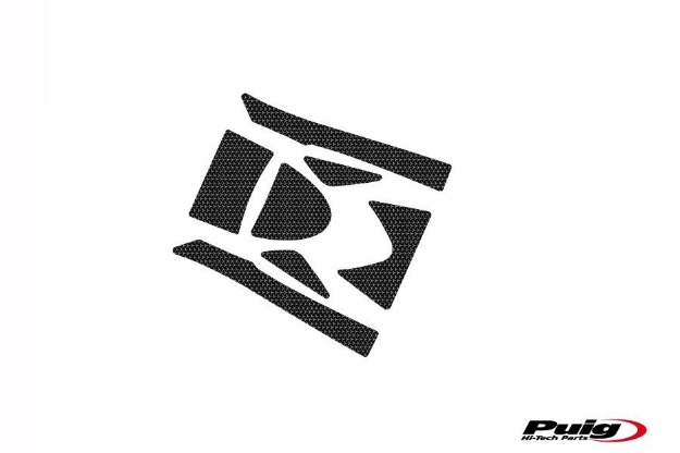 Afbeeldingen van Kroonplaatcover carbon look Puig voor Kawasaki ER-6F/N '12-