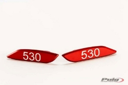 Afbeeldingen van Spiegelafdekplaatjes Puig Yamaha T-Max 530 '12-