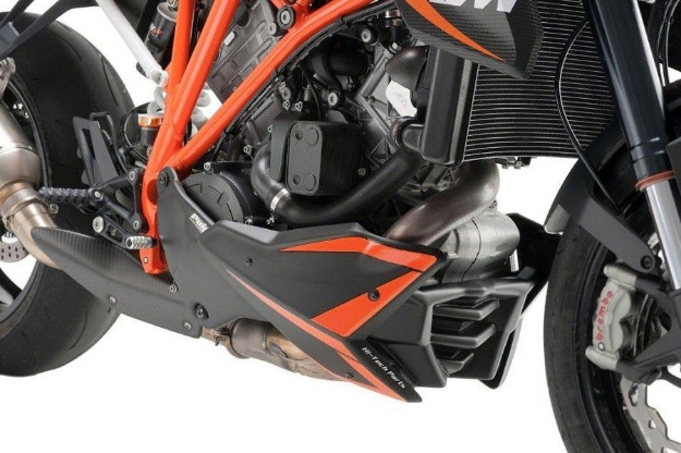 Afbeeldingen van Motorspoiler Puig mat zwart KTM 1290 Superduke R / Superduke GT
