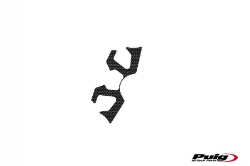 Afbeeldingen van Kroonplaatcover carbon look Puig Yamaha YZF-R125 '14-'18