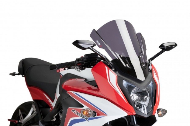 Afbeeldingen van Vervangingsruit touring Puig Honda CBR650F '14- -zwart