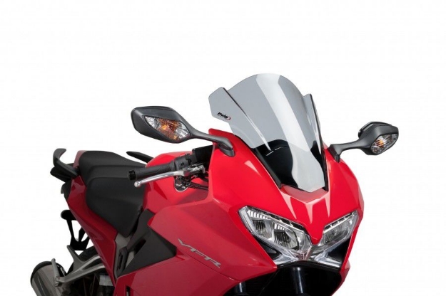 Afbeeldingen van Vervangingsruit Puig Jetstream Honda VFR800 V-TEC ABS '14--licht getint