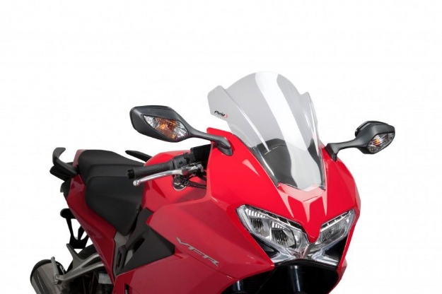 Afbeeldingen van Vervangingsruit Puig Jetstream Honda VFR800 V-TEC ABS '14--transparant