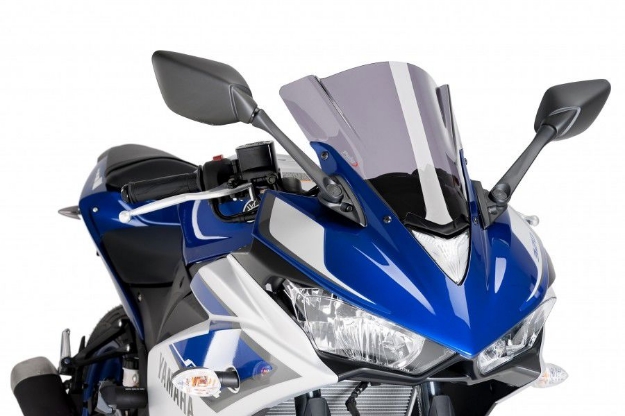 Afbeeldingen van Vervangingsruit Puig Jetstream Puig Yamaha R3 '15--licht getint